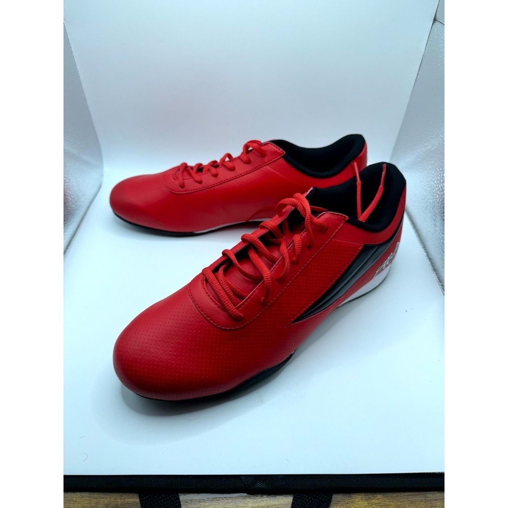 Fila Filaretti 1DM00008-602 Unisex 11 Sneakers Red Low Top Motorsport Shoes